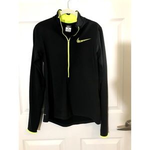 Nike Pro Pullover NWOT small rip from closet Large